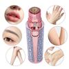 2 In1 Electric Eyebrow Trimmer for Women Rechargeable Facial Hair Removal and Eyebrow Shaver Painless Face Razor Body Epilator