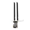 Network Card Adapter 1435ac 867Mbps Bluetooth 4.1 PCIEx1 with Dual Antenna for Windows 7 8 10 10DB