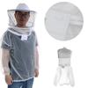 Combinaison d'apiculture respirante Blouse en maille Partie supérieure du corps Veste d'apiculteur Résistante à l'usure Voile à capuche Vêtements d'apiculteur Apiculture