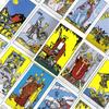 Tarot Card A 78pcs Tarot Deck English Version Divination Deck Board Game, Classic Design For Beginners & Pros,Party Games