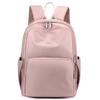 Schoolbag backpack women's European and American style nylon cloth leisure travel schoolbag 1011 new large capacity simple backpack women