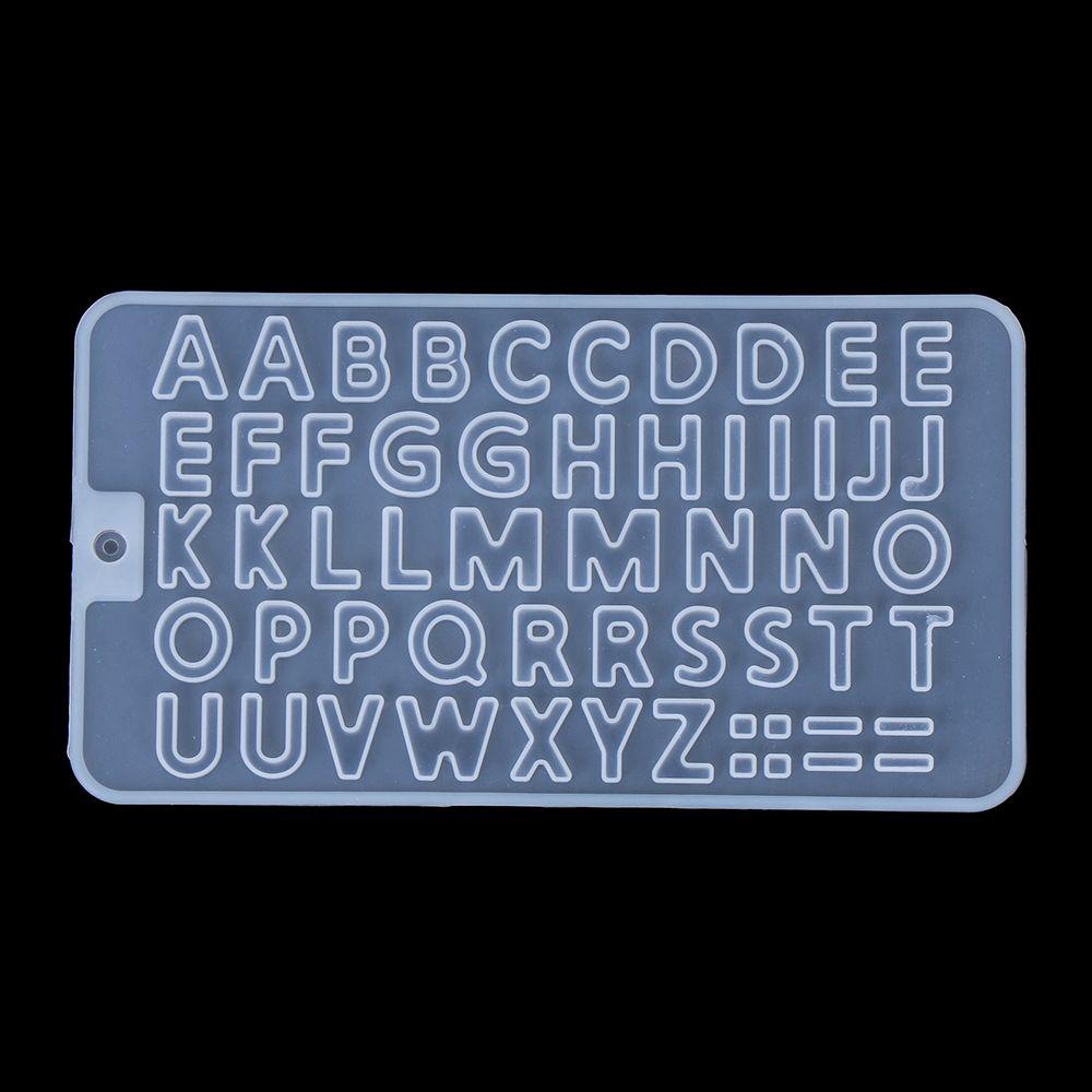Pendant Resin Crafts UV Epoxy Letters Resin Mold Silicone Mould Casting Molds Jewelry Making Tools
