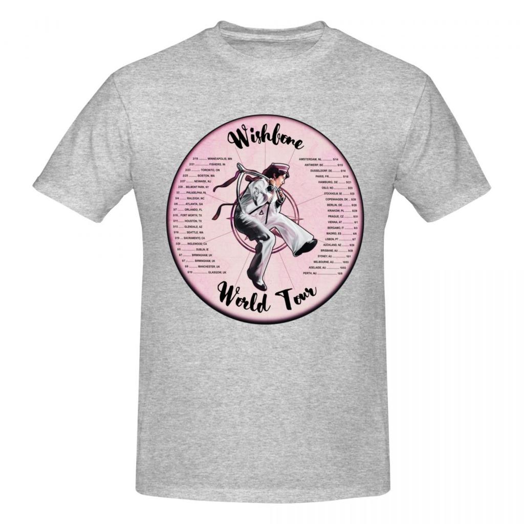 Unisex Conan Gray Wishbone World Tour 2026 2026 T Shirt Streetwear Cotton Tshirt