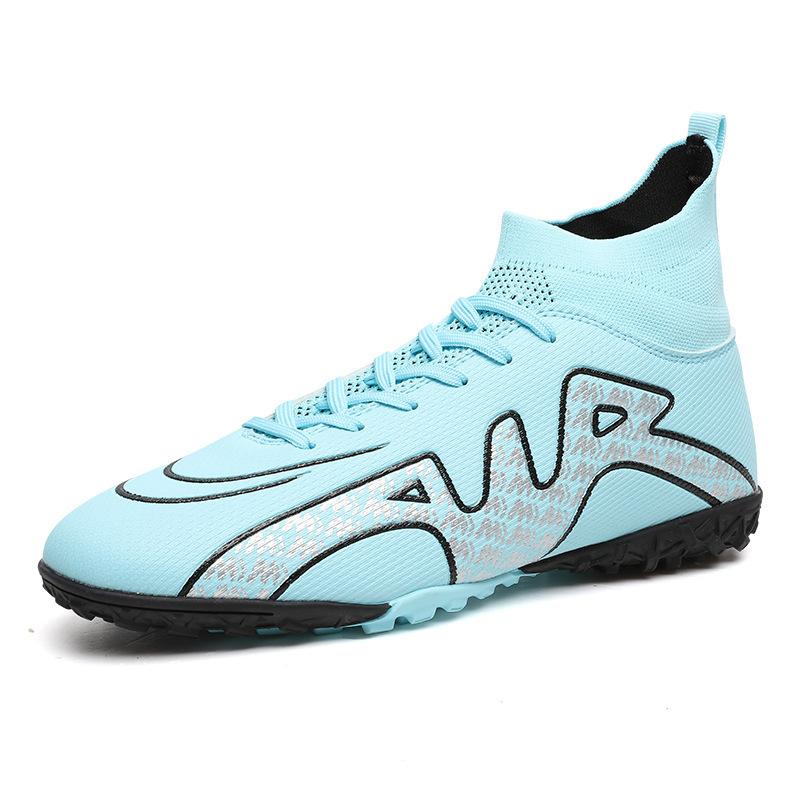High-top Shoes Large-size Football Training Outdoor Youth Fashion Non-slip Men and Women Nails Long Broken 23 Breathable Price