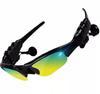 Smart Bluetooth Polarized Sunglasses with 5.4 Card Slot and Earbuds for Sports Music MP3 Player