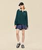 LESONNET Key Logo Rugby Shirt Green