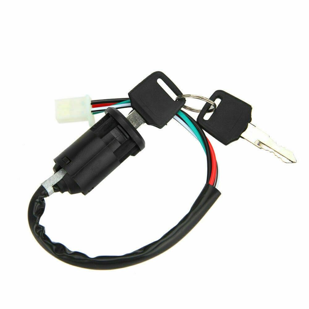 Ignition Switch Switch Motorcycle 1 * 1 PC 2pcs Key 4 Wire
