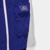 adidas Originals Casual Sports Stand Collar Jacket for Men, Blue and White