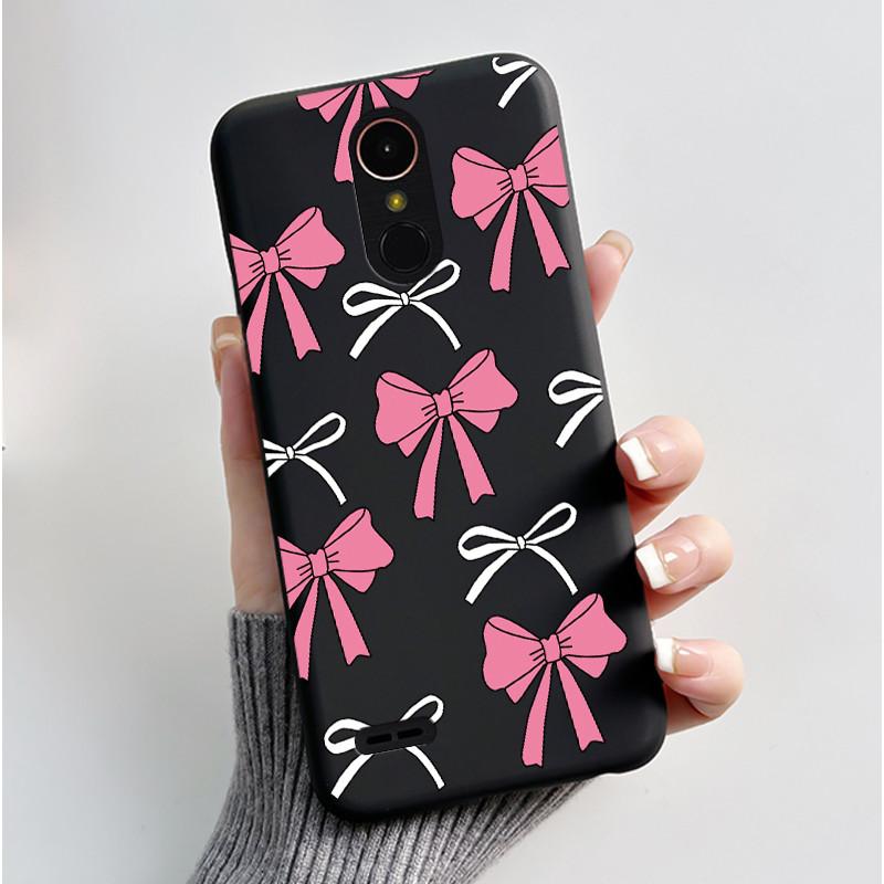 Case For LG K10 2017 M250N X400 Cute Love Rabbit Cartoon Soft TPU Silicone Ultra Thin Slim Back Cover For LG K10 2018 Phone Case