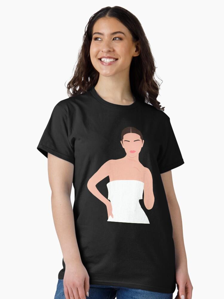 Selena Gomez Lineless Illustration Classic T-Shirt
