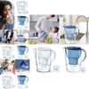 Brita M3.5l Water Filter Pitcher Efficient Kitchen Purification System With Activated Carbon Filter