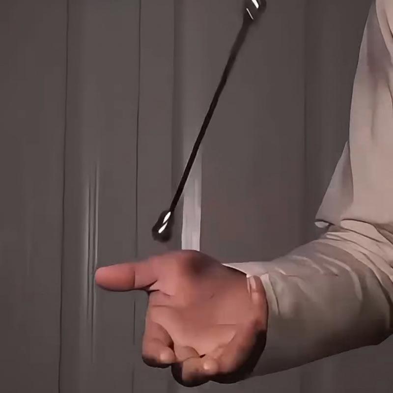 Begleri Kupfer Sorgenperlen Fidget Spielzeug - Fingerfertigkeit Angstlinderung Non-Stop Kinetische Kunst Für Männer Frauen Fingerspitzen Spiel