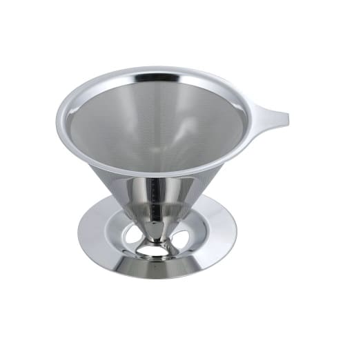 Wahei Freiz My Choice Cafe Dripper Coffee Stainless Steel Filter, Dishwasher Safe, RD-0089