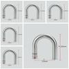 304 Stainless Steel U-shaped Pipe 180 Degree Elbow 180 Degree Pipe 51mm Polished Exhaust Pipe Silver Stainless Steel Elbow 1 PCS
