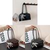 Pu Ladies Shoulder Bag With Pearl Bow Knot For Daily Use
