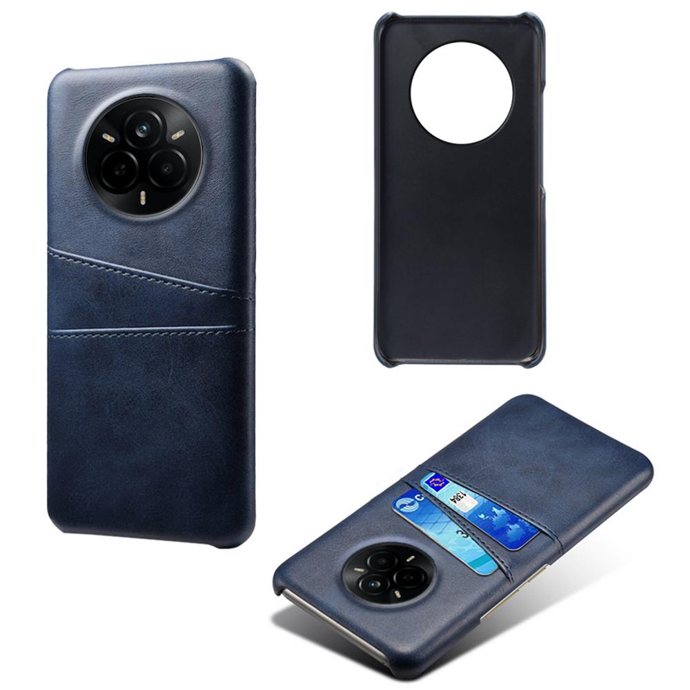 For Realme 14 Pro 5G Case Dual Card Slots PU Leather + Hard PC Phone Cover