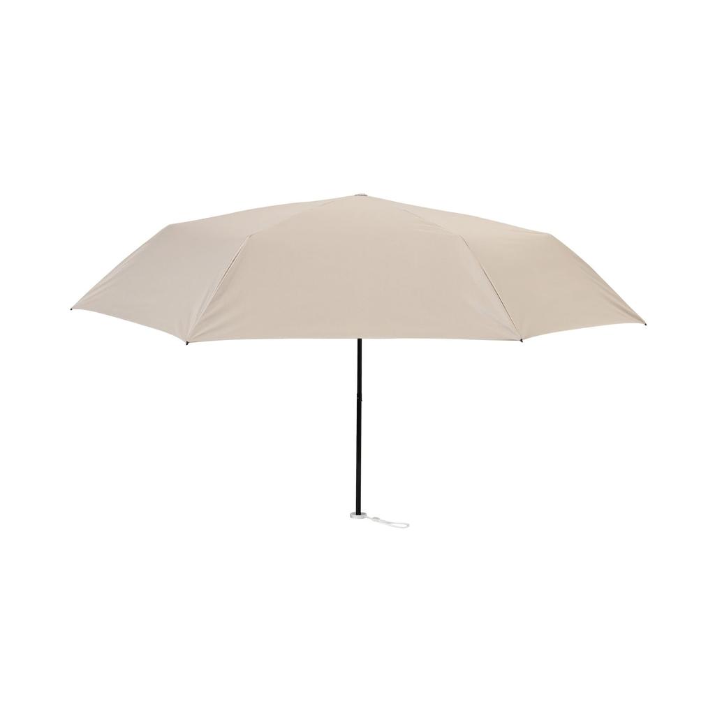 Francfranc Heat Down Plain Folding Beige and Rain Umbrella, 55cm, (Sun Umbrella)