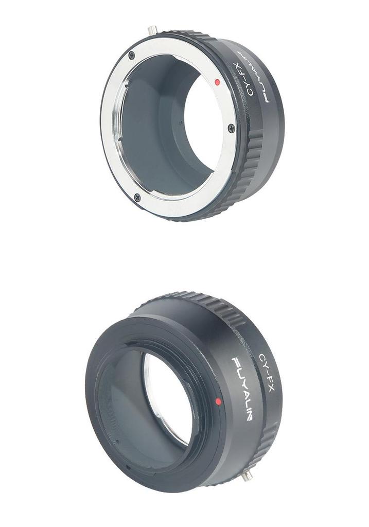 CY-FX Lens Adapter for Contax CY Mount Lenses to Fujifilm X-Series Cameras