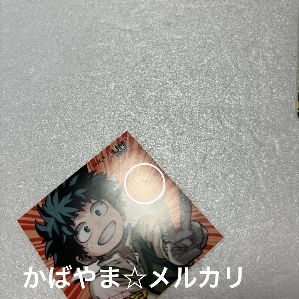 [USED] My Hero Academia Izuku Midoriya 365 Days Sticker Storage File Bonus Top Ten