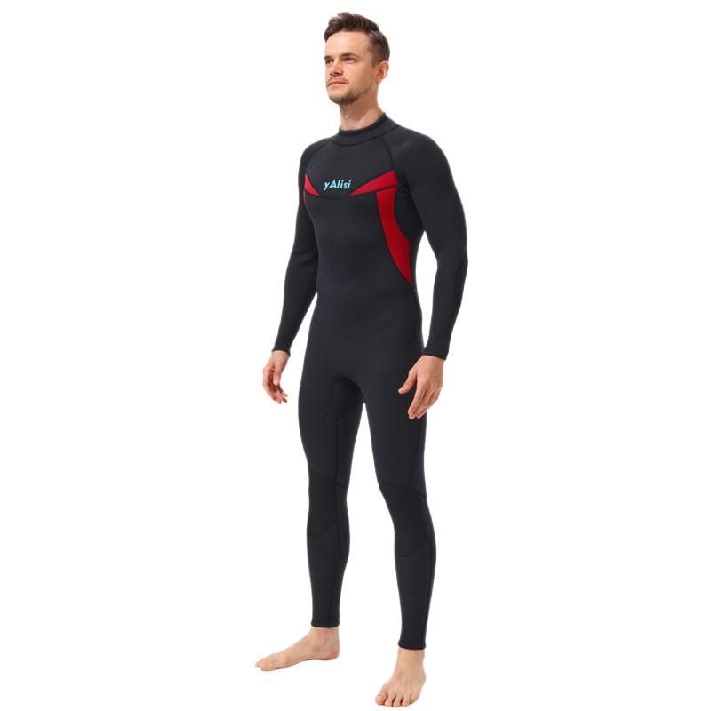3mm Neoprene Fullsuit Wetsuit Men Women Warm Thermal Diving Surfing Snorkeling Winter Swimming