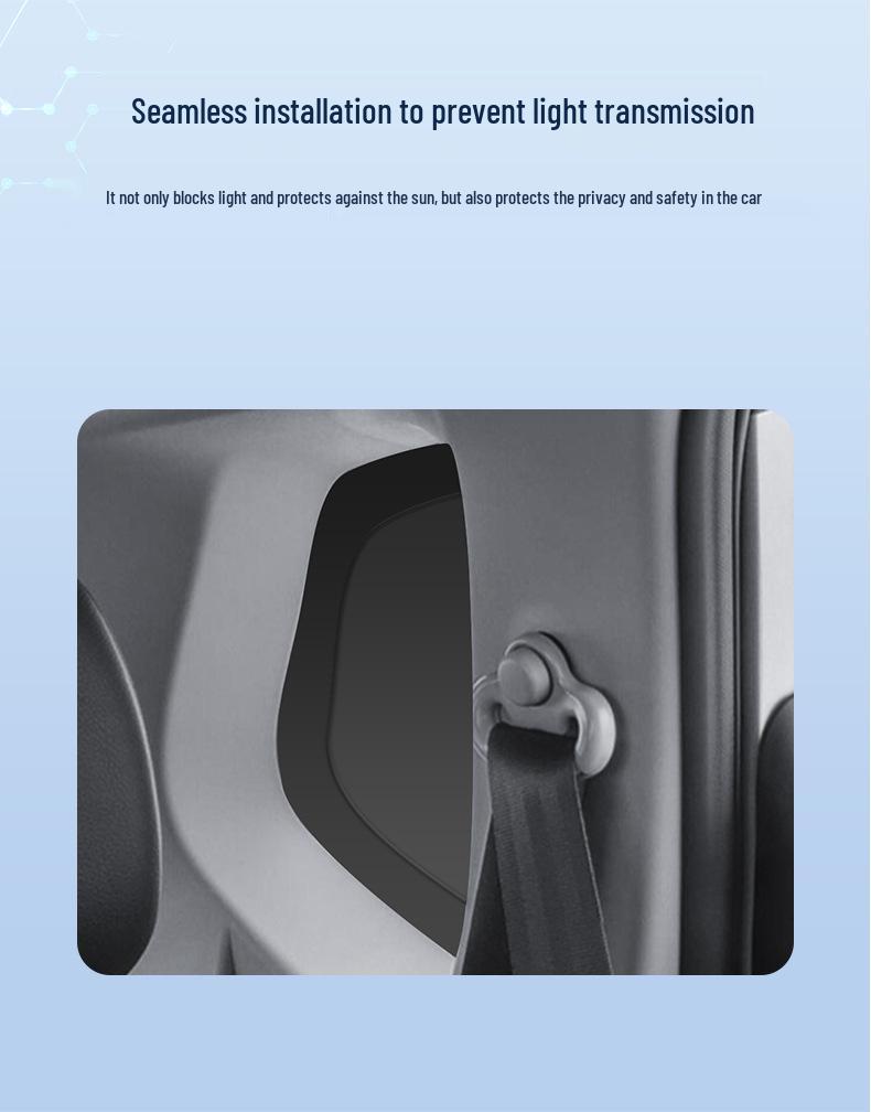 Compatible with 25 Nissan Models: Qashqai Honor Edition Window Sun Shade for Heat Insulation & Privacy During Camping.
