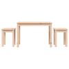 VidaXL Tables gigognes 3 pcs Bois de pin massif 824978