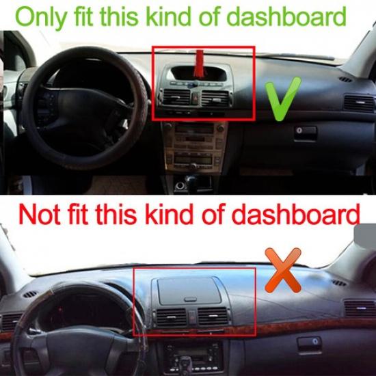 For Toyota Avensis 2005 2006 Car Dash Mat DashMat Dashboard Cover Pad Carpet