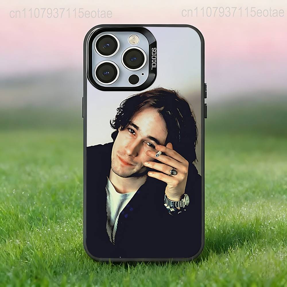 

Чехол для телефона SINGER J-Jeff B-Buckley Grace для iPhone 17,16,15,14,13,12,11,Pro,Max,Plus,E,Air,Mini Черный ТПУ IMD Чехол iPhone14Plus