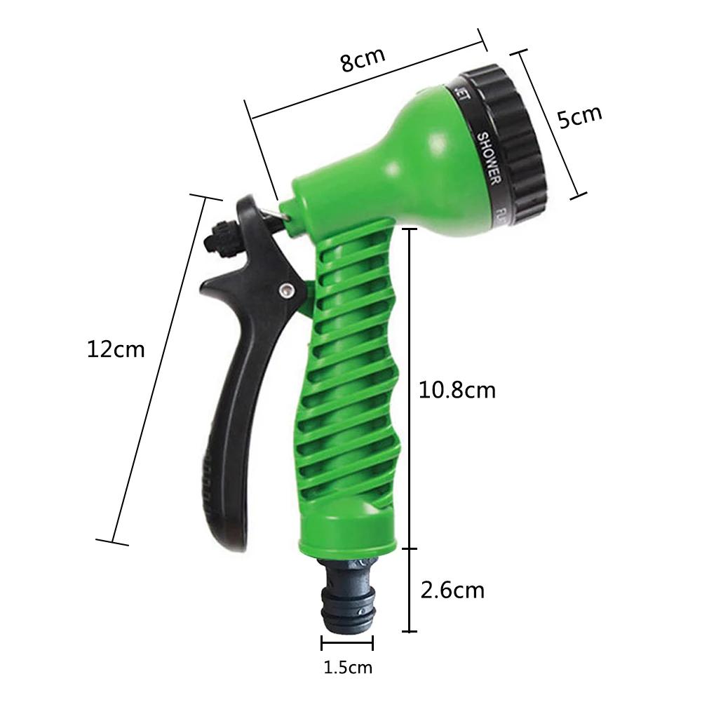 High-Pressure Water Gun Multifunctional Garden Watering Jet Spray Adjustable Soap Dispenser Bottle Automobiles Cleaning Tool