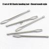 Pack of 10 Metal Elastics Band Threading Tool Sewing Craft Accessories