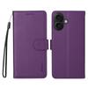 ENKAY HAT PRINCE For iPhone 17 Wallet Case with Strap RFID Blocking Leather Stand Phone Cover