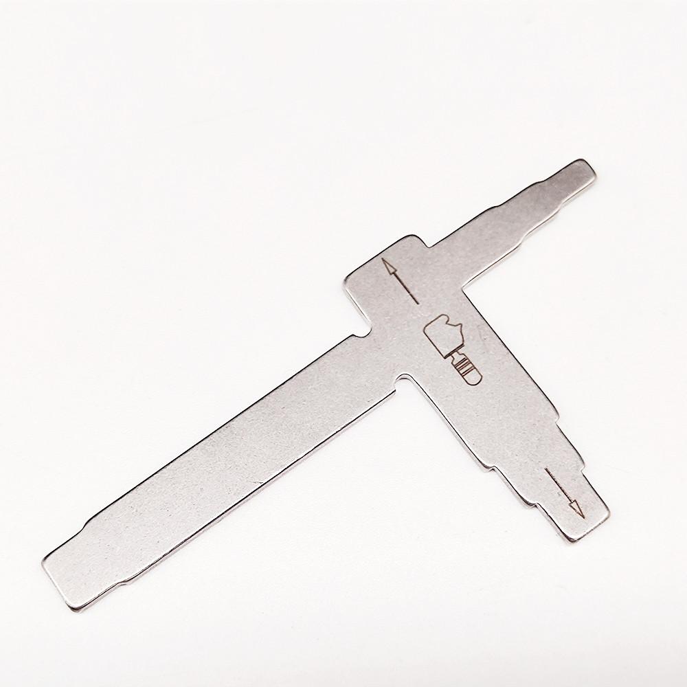 Dental Implant Measuring Ruler for Interdental Distance Implant Locating Cliper T Shape Measuring Gauge