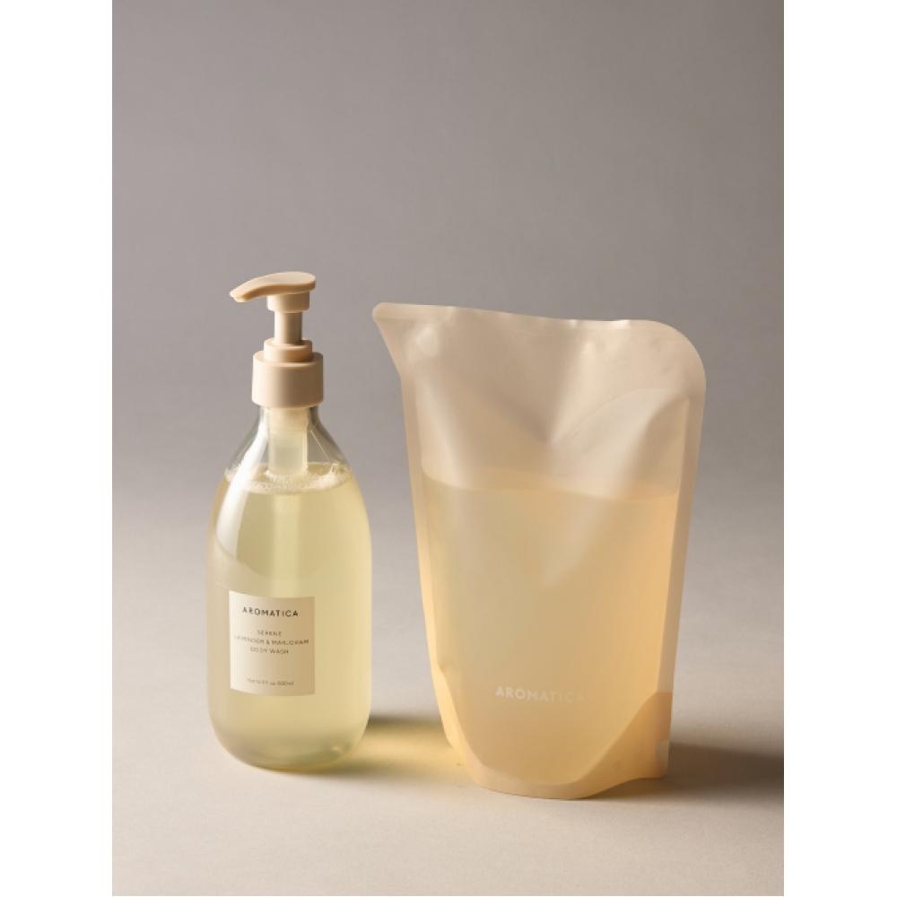 Aromatica Large Capacity Surren Body Wash 1l  500 Main Products+1 Refill NONE