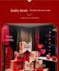 Double Happiness 3D Wedding Box Ornament - Perfect for Living Room and Bedroom Décor, Bridal Gift, and New Home Decoration