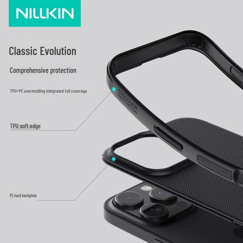 NILLKIN Shield Pro Matte Stoßfeste Handyhülle für iPhone 16 Serie