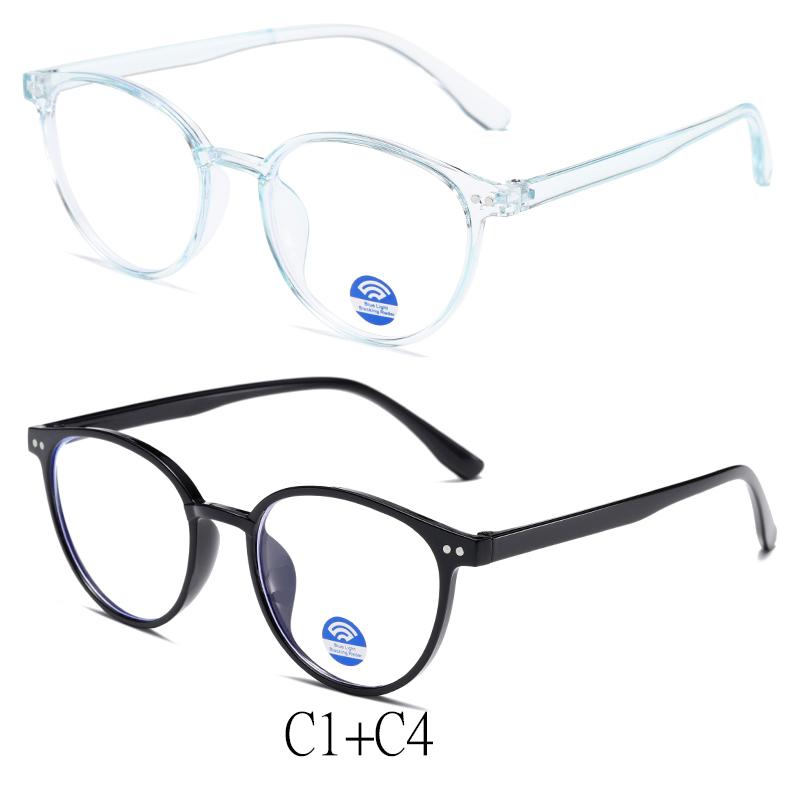 

2PCS Anti-blue Lightweight Eyeglasses Exquisite Square Eyewear Female Male Sweet Luxury Glasses Blue Lightweight Blocking Computer Eyeglas