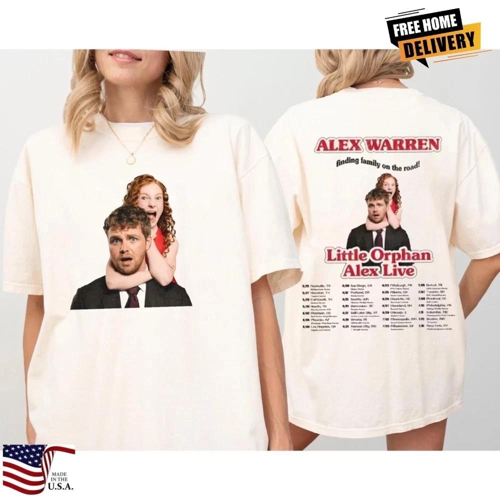Alex Warren Shirt 2026 Tour TShirt S
