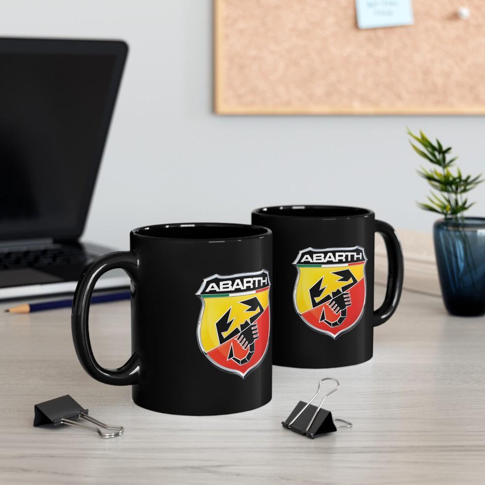 Abarth Racing 11oz Coffee Tea Black Mug Unisex T-Shirt XXXXL