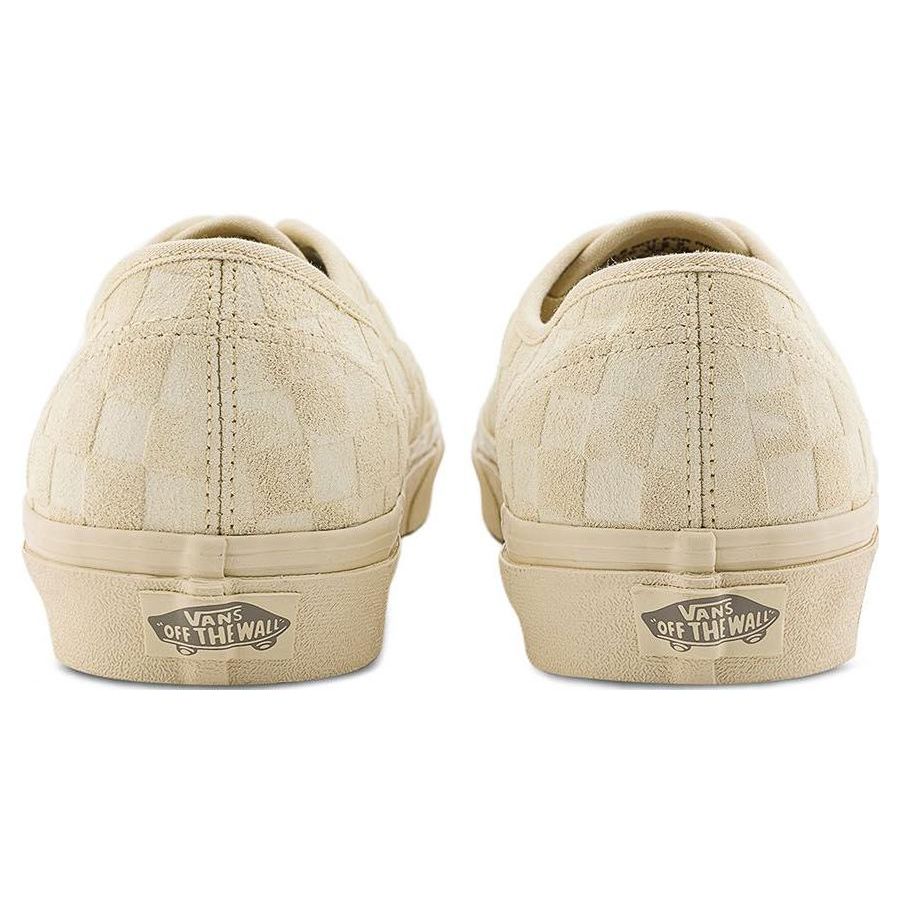 Vans Authentic Mono Checkerboard - Tan Unisex Sneakers VN0009PVTAN