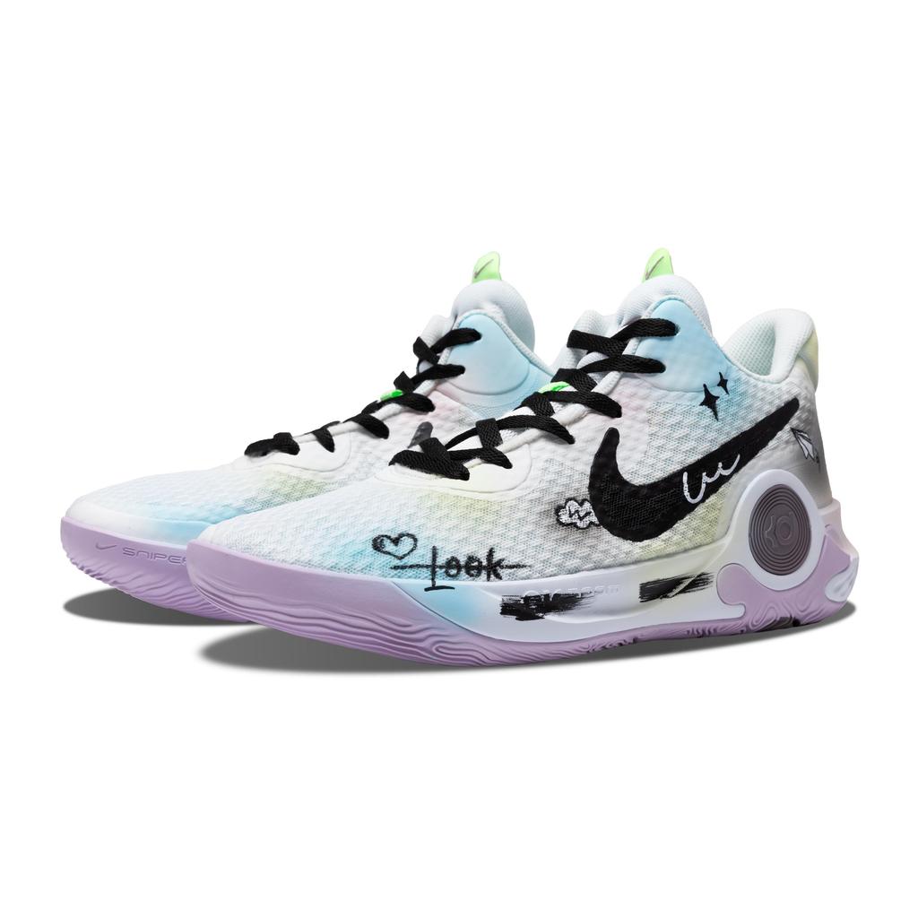 Nike KD Trey 5 IX Vintage Basketball Shoes Unisex Mid top Yellow DJ6922-100(Team348-)