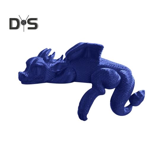 Sleeping Dragon Bookshelf Decor 3D Printed Dragon Figurine Book Nook Sleeping Dragon Shelf Decoration for Book Lovers And Fantasy Enthusiasts