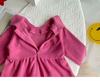 2024 Girls' Spring & Autumn Princess Dress with Korean Doll Collar - New Western Style Trend