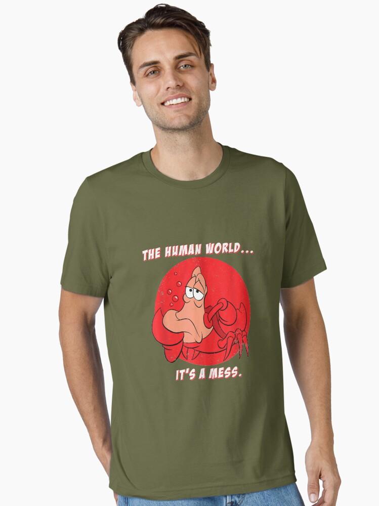 The Little Mermaid The Little Mermaid Sebastian The Human World Essential T-Shirt