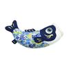 Puppe Seiten Dekoration, Plüsch Karpfen Stofftier, Blau, Klein, 46cm