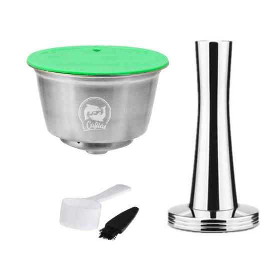Coffee Capsule Reusable Safe Stainless Steel Refillable Coffee Capsule Filter for Coffee Shop