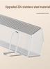 Stainless Steel Wall-Mounted Bathroom Shelf Above Toilet