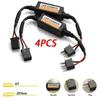1~4PCS H1/H4/H7/H11 9006 9007Automotive LED Decoder 12V Black Anti-Flicker LED Canbus Decoder Adapter Anti-Flicker Interference