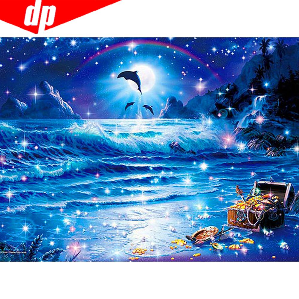 5D-Diamantmalerei, Blumen-Strass-Set, komplett quadratisch und rund, Diamantstickerei, Tierlandschaft, Kreuzstich, Mosaik, Winterdekor für Zuhause