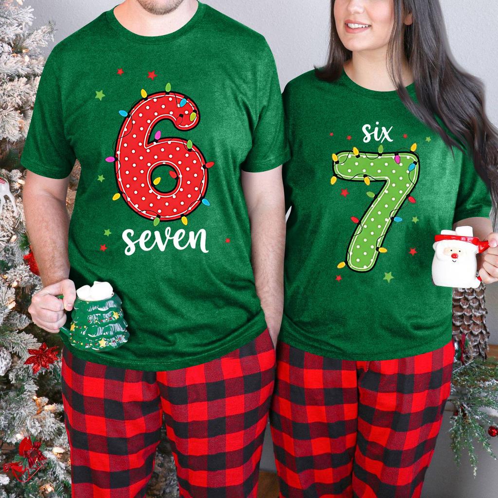 Camiseta de manga corta con cuello redondo y estampado de moda para mujer