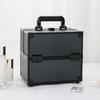 Estuche de Maquillaje Profesional Multicapa para Uñas y Maquillaje Permanente Kit de Herramientas Estuche de Maquillaje Portátil para Maquilladores en Locación